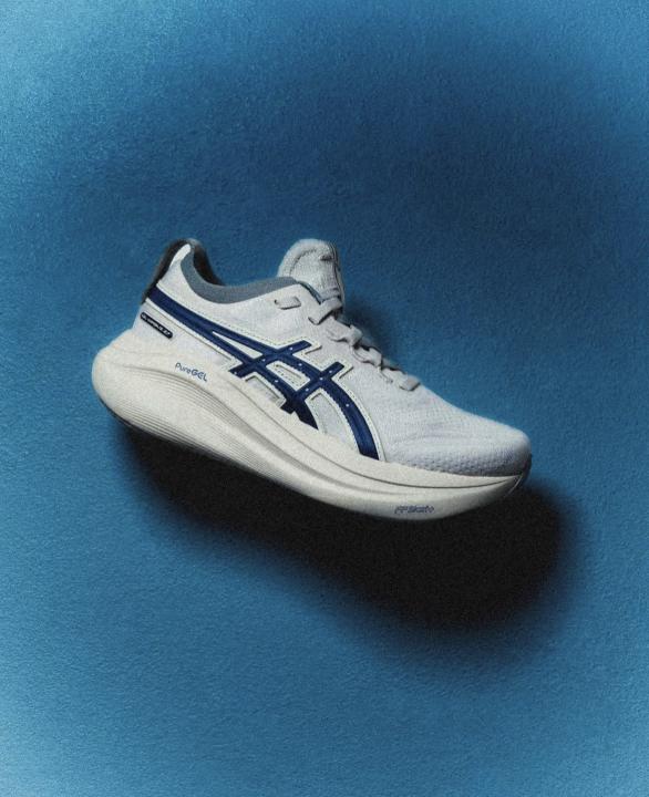 Asic.s Gel Nimbus 27 Cream Navy
