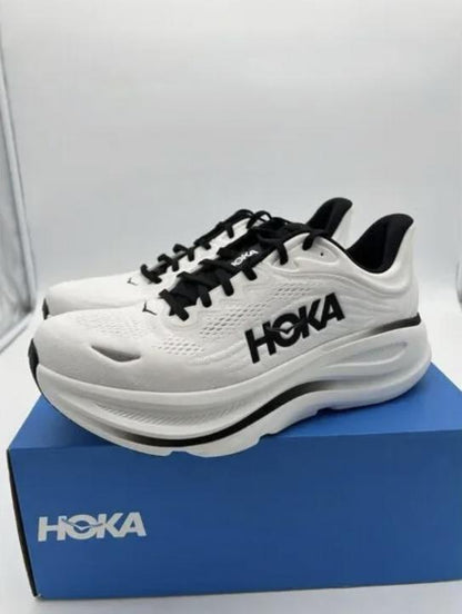 Hoka Bondi 9 White Black