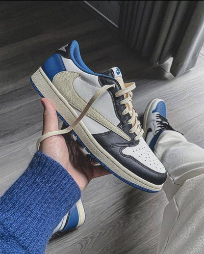 Nik.e Air Jordan 1 Low X Travis Scott Fragment Semi UA