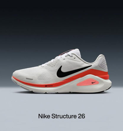 Nik.e Structure 26 White Orange