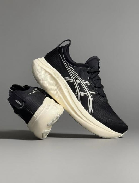 Asic.s Gel Nimbus 27 Cream Black