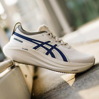 Asic.s Gel Nimbus 27 Cream Navy