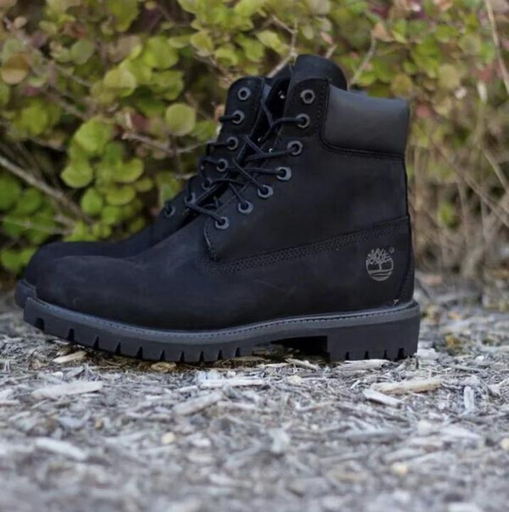 Timberland Suede Boots Black