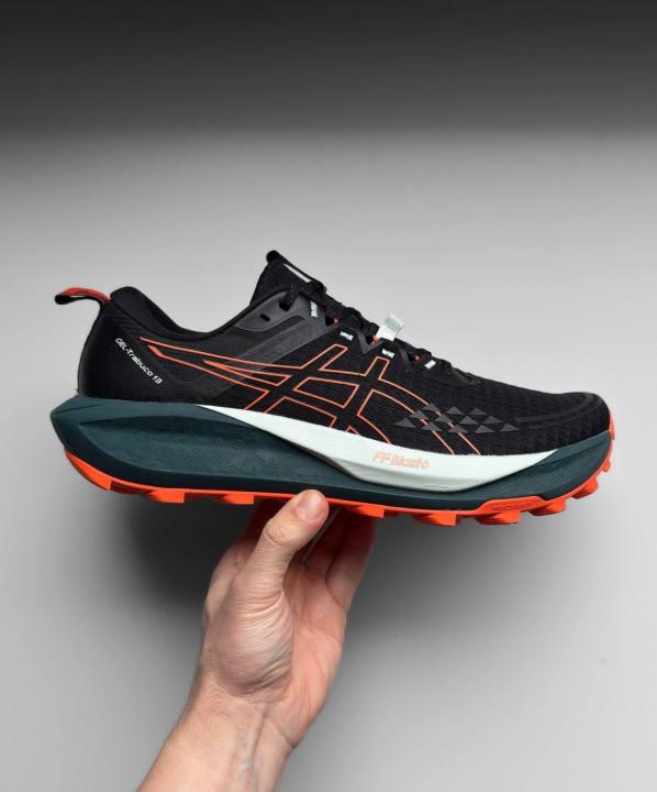 Asic.s Gel Trabuco 13 Black Nova Orange