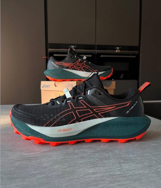 Asic.s Gel Trabuco 13 Black Nova Orange