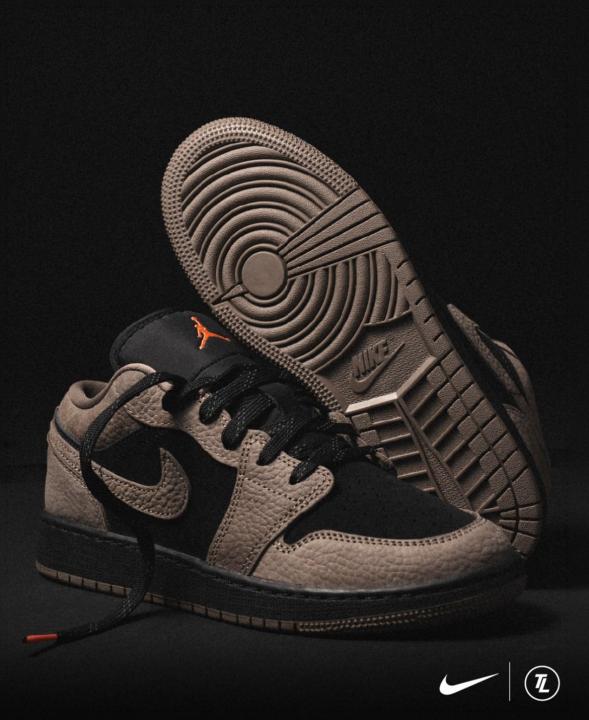 Nik.e Air Jordan 1 Low SE Olive Grey