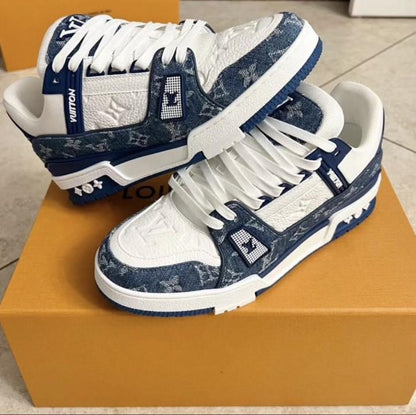 Loui.s Vuitton Trainer Blue