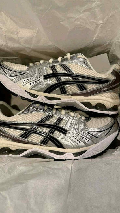 asic.s Gel kayano 14 cream black meltalic plum