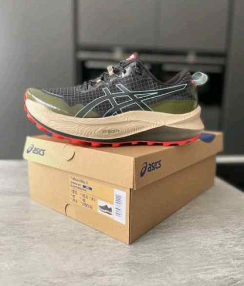 Asic s Trabuco Max 3 Black Smoke Blue