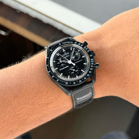 Omega Speedmaster Moonswatch greyBlack with black belt high quality