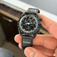 Omega Speedmaster Moonswatch greyBlack with black belt high quality