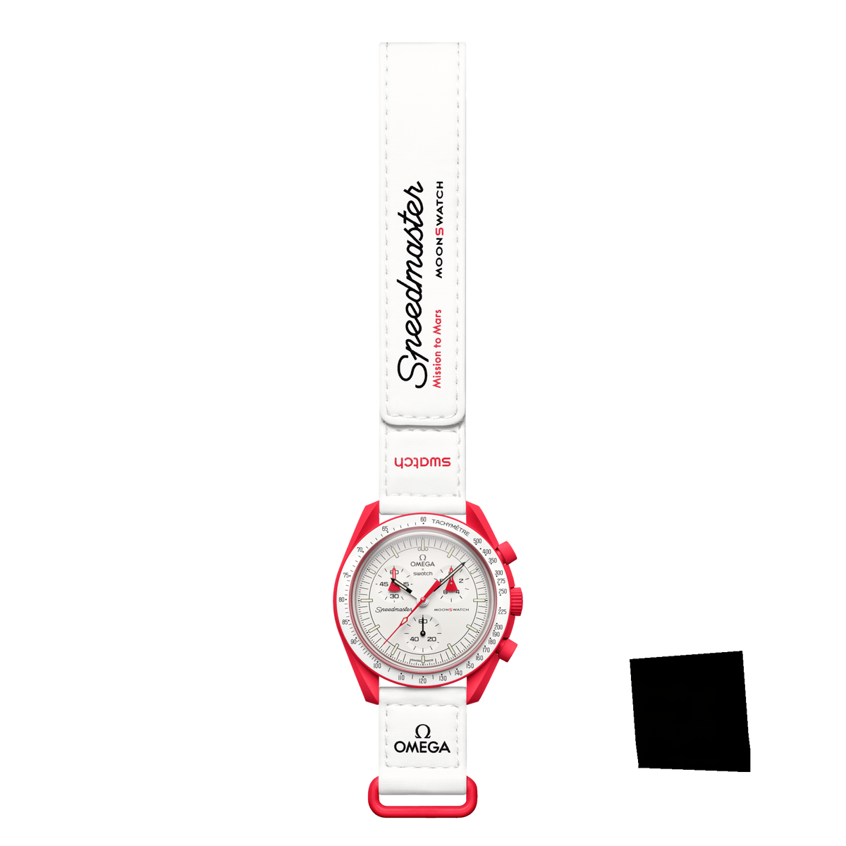 Swatch Omega x Moon Mission To Mars Moonphase Speedmaster Fiery Red Moonswatch