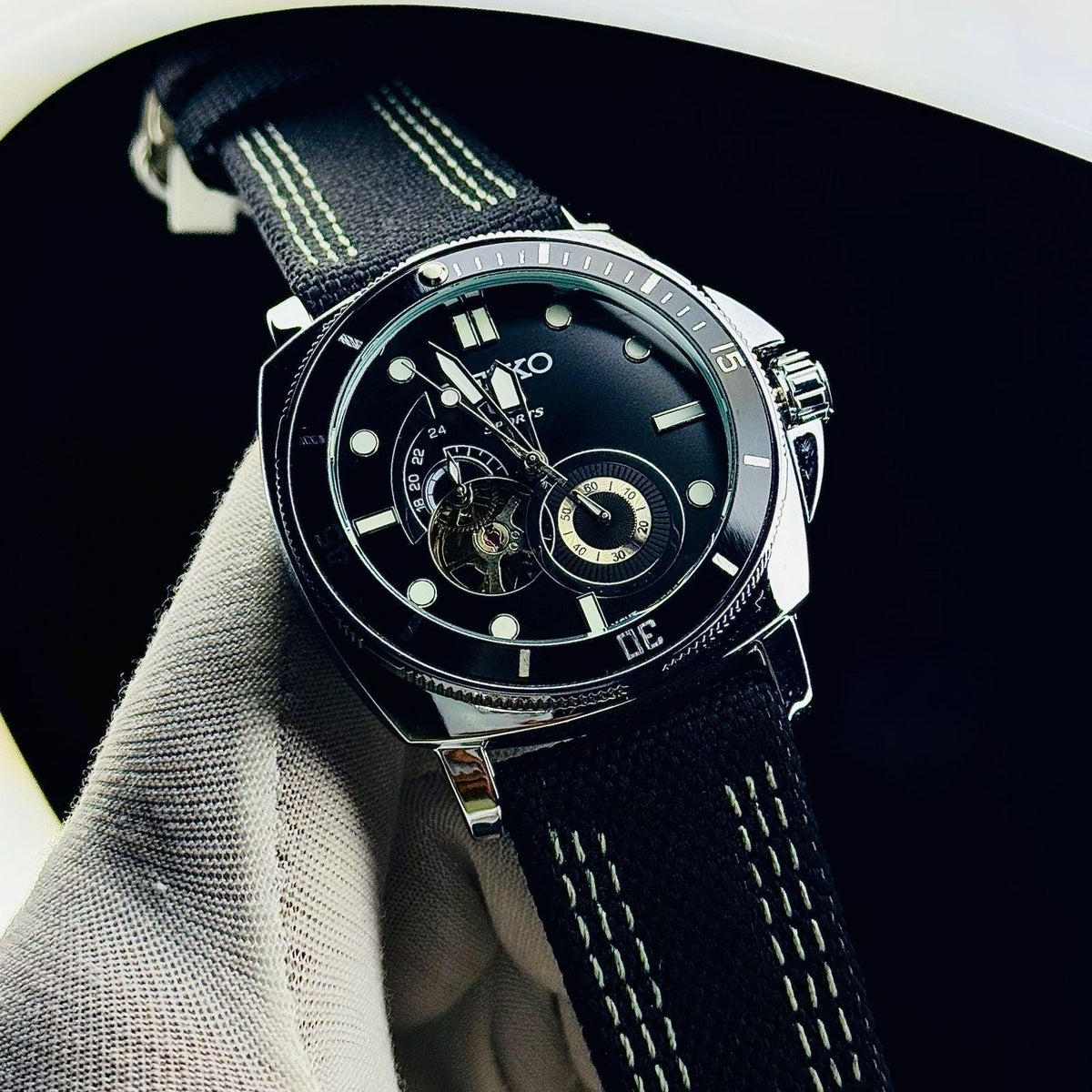 Seiko Tourbillon Automatic Black