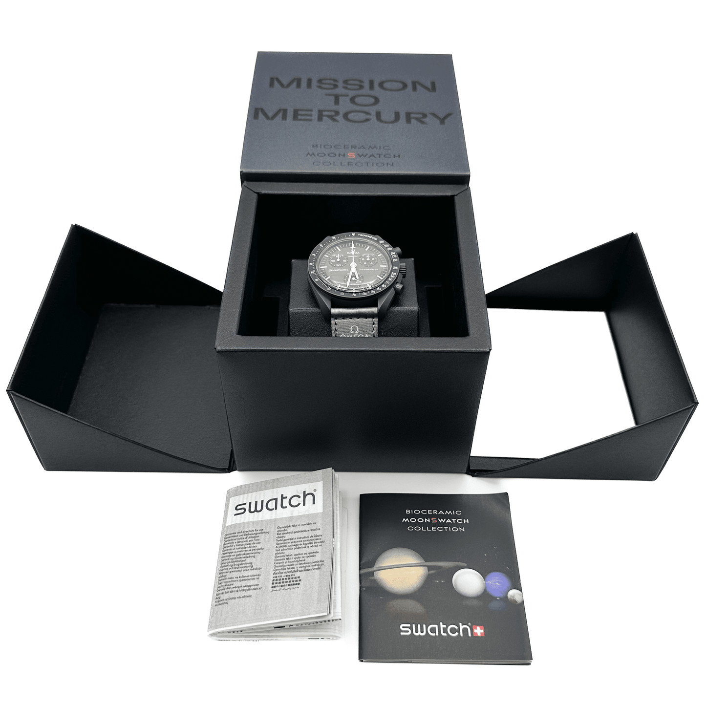Swatch Omega x Moon Mission On Earth - Lava Speedmaster Vibrant Orange Moonswatch