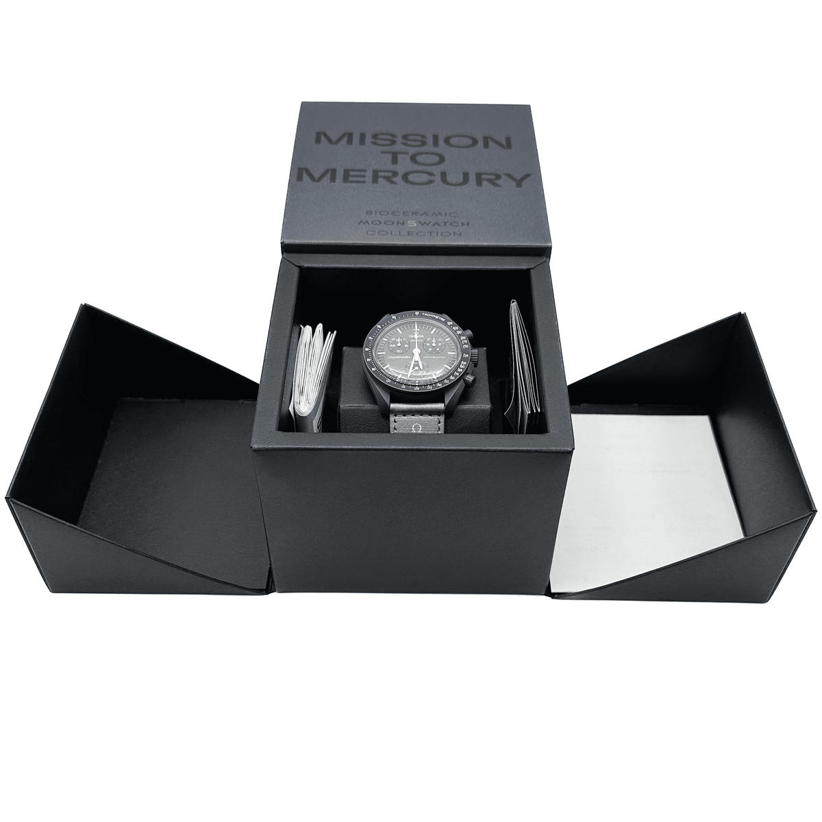 Swatch Omega x Moon Mission To Neptune Speedmaster Neavy Blue Moonswatch