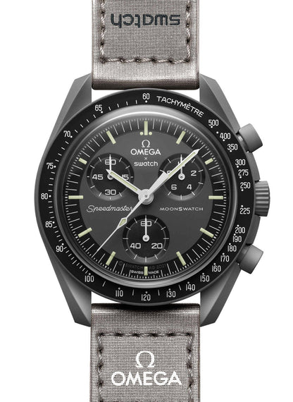 Swatch Omega x Moon Mission To Mercury Speedmaster Black Moonswatch