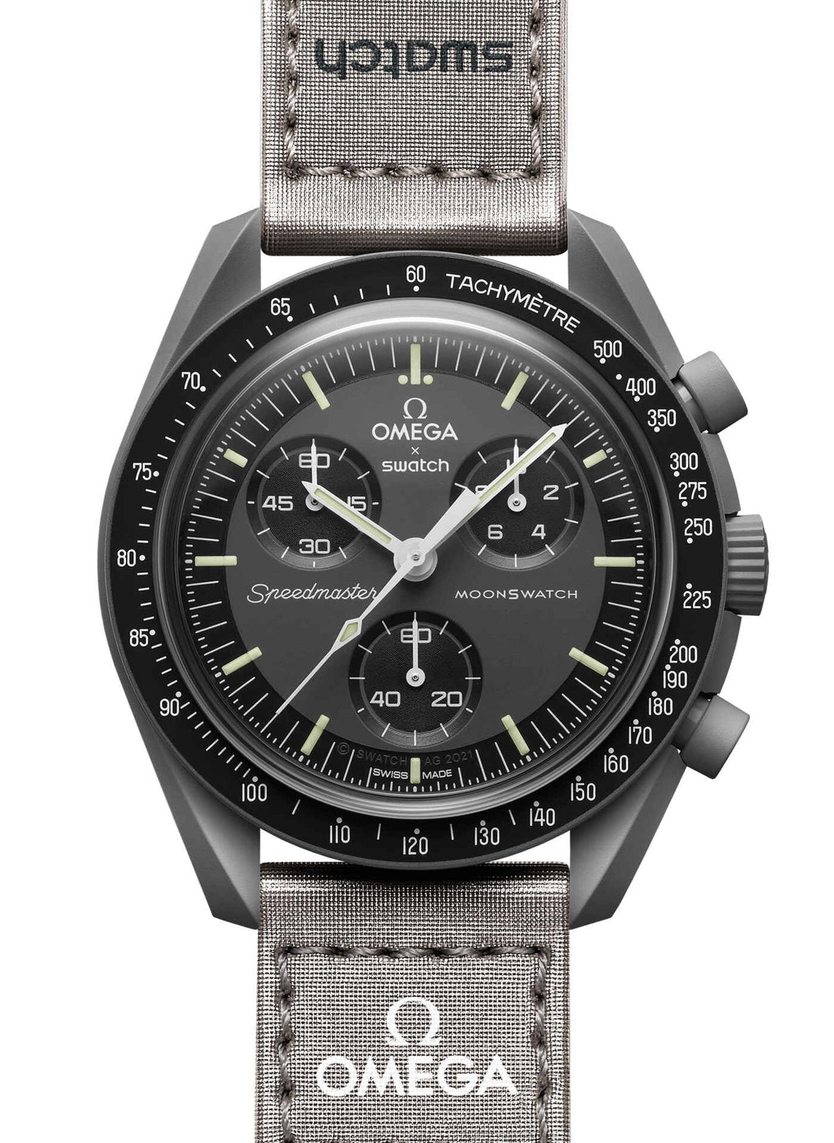 Swatch Omega x Moon Mission To Mercury Speedmaster Black Moonswatch