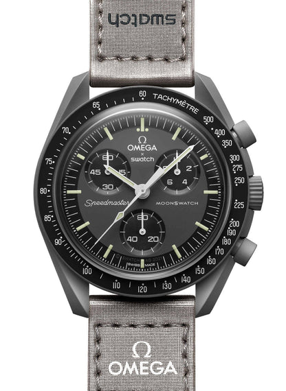 Swatch Omega x Moon Mission To Mercury Speedmaster Black Moonswatch
