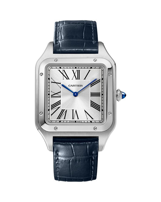 Cartie_r Santos Dumont Silver Blue