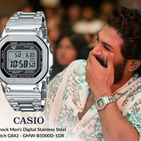 G-shock Stainless Steel Silver Allu Arjun watch
