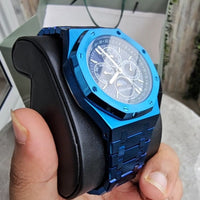 Audemars Piguet AP Royal Oak Dark blue Chronograph Metal