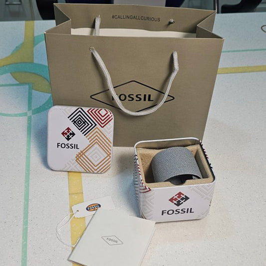 Fossil Black Dial Ladies Watch